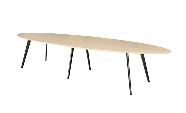 Real Ellips -kokouspöytä 420×120 cm