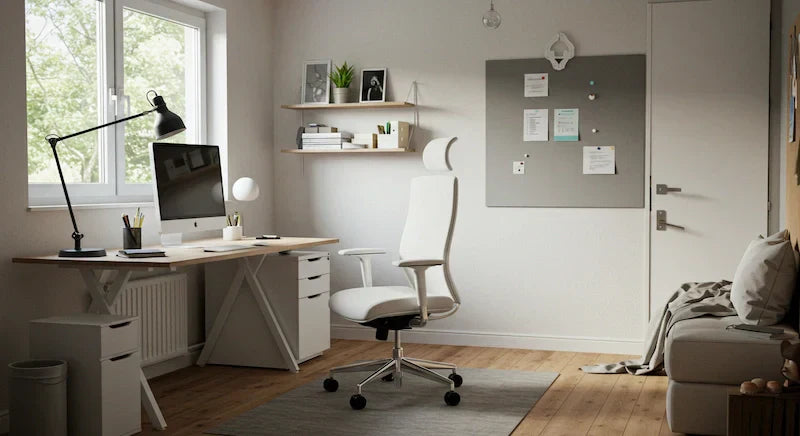 High-Back White Office Chair: A Smart Investment for Comfort and Style
