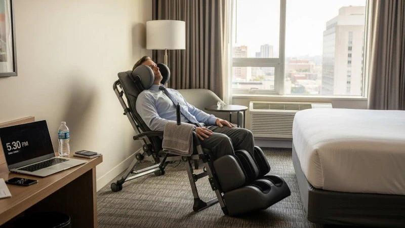 Travel-Friendly Wellness: Portable Massage Chair Choices for Frequent Movers
