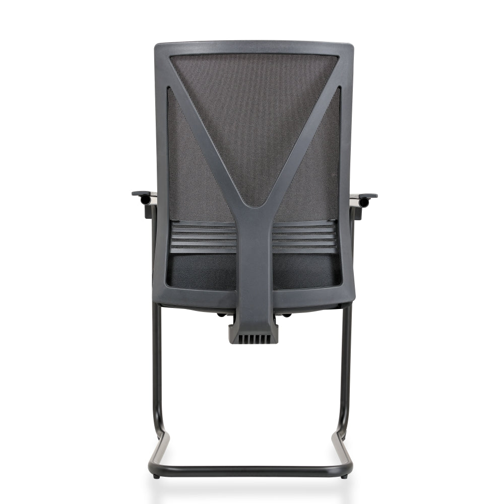 Silla de Reuniones con Base de Trineo y Malla