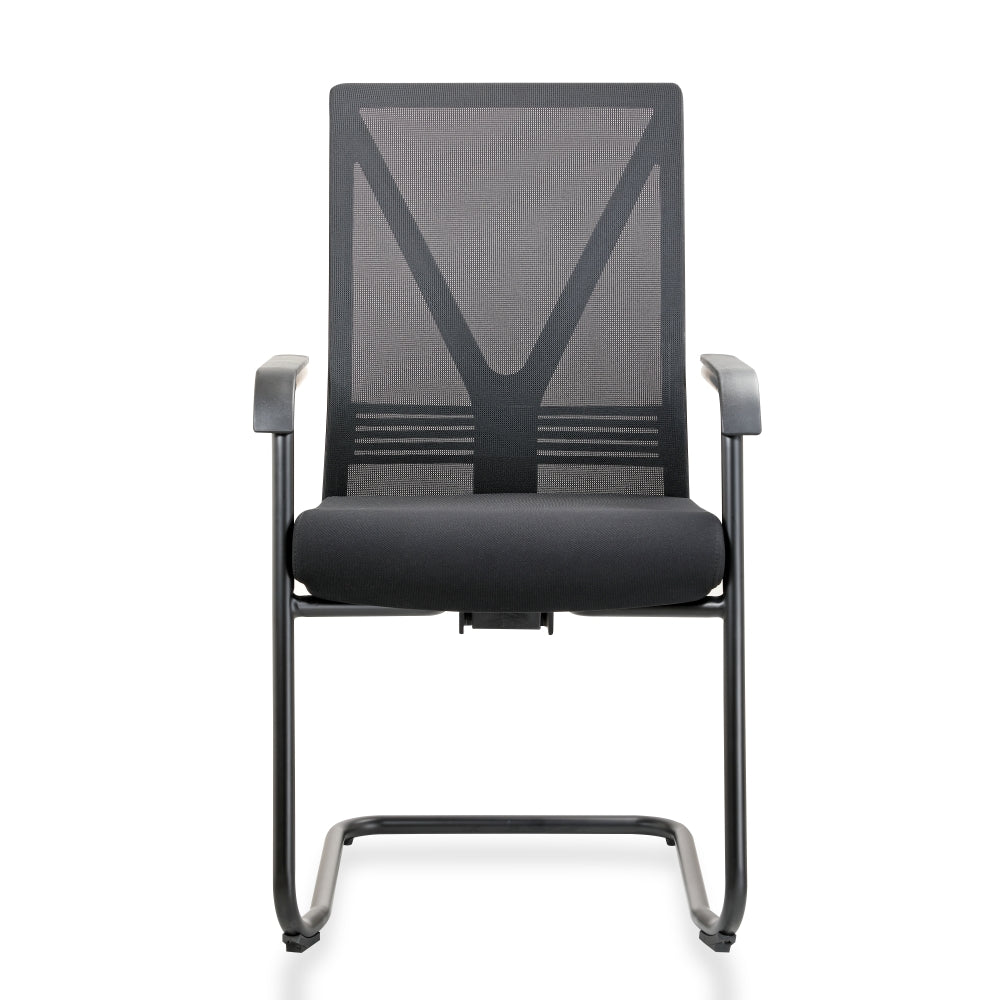 Silla de Reuniones con Base de Trineo y Malla