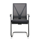 Silla de Reuniones con Base de Trineo y Malla