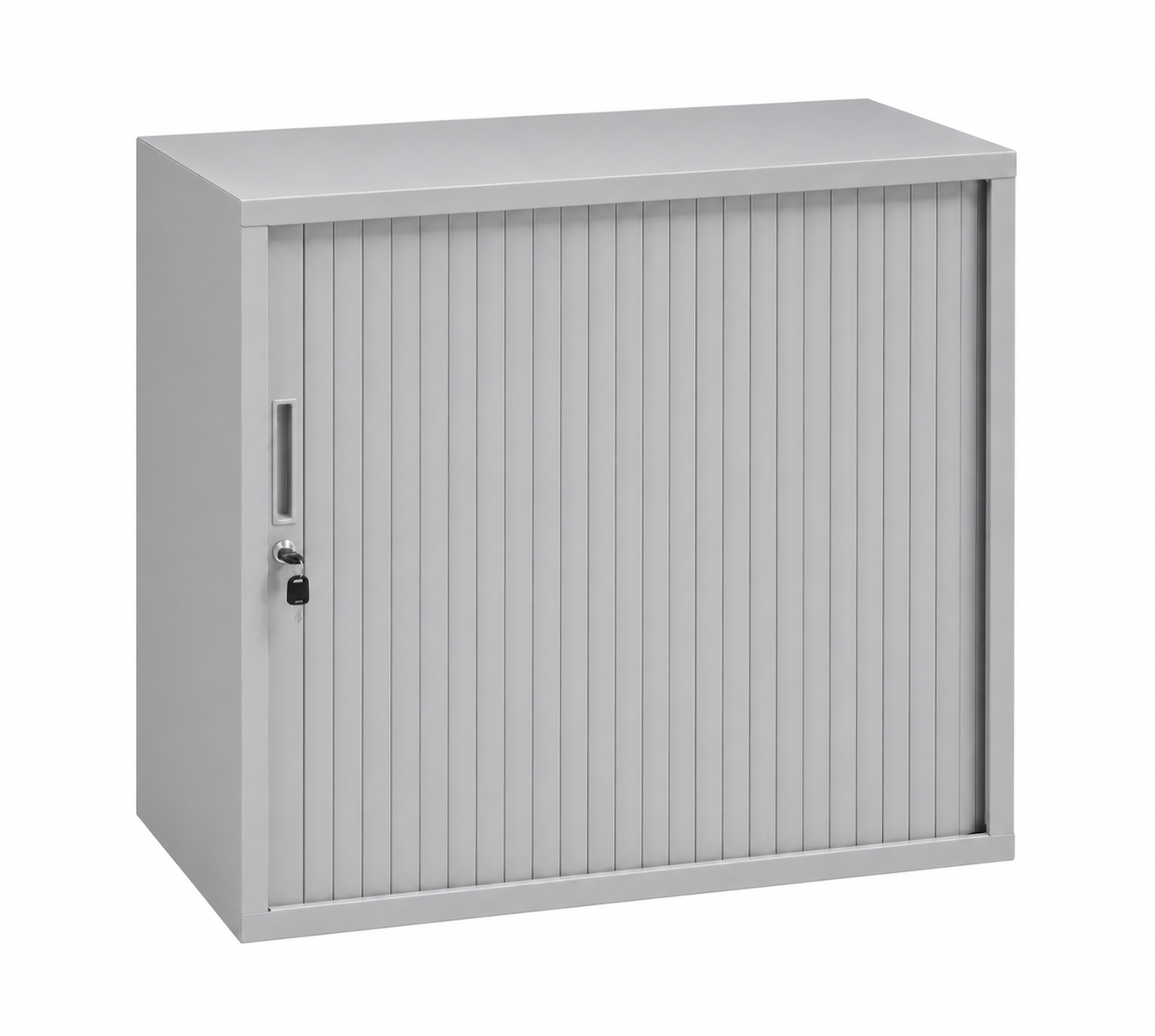 Elegance Roller Door Cabinet 72×80×43 cm with 1 Shelf