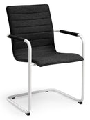 Silla de reunión con diseño de lana