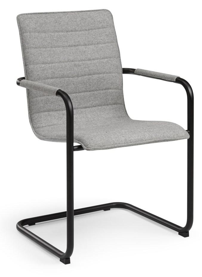 Silla de reunión con diseño de lana