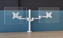 Bras double pour moniteur