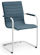Silla de reunión con diseño de lana