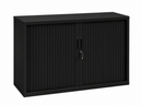 Elegance Roller Door Cabinet 72×120×43 cm with 1 Shelf