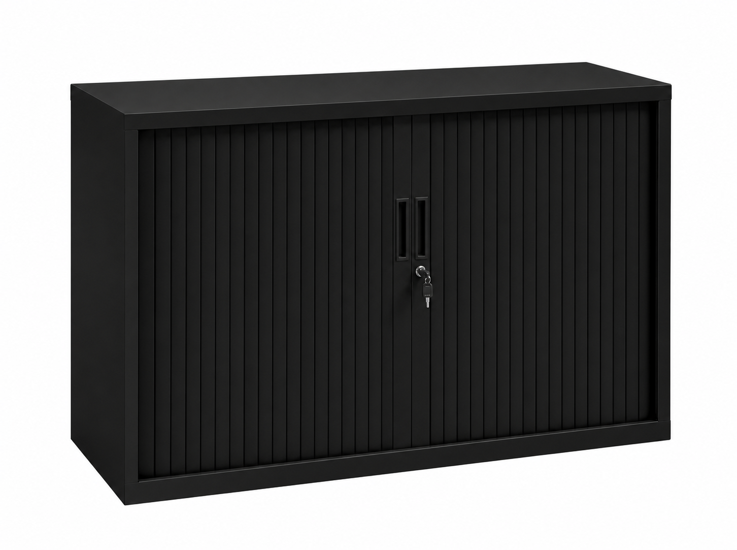 Elegance Roller Door Cabinet 72×120×43 cm with 1 Shelf