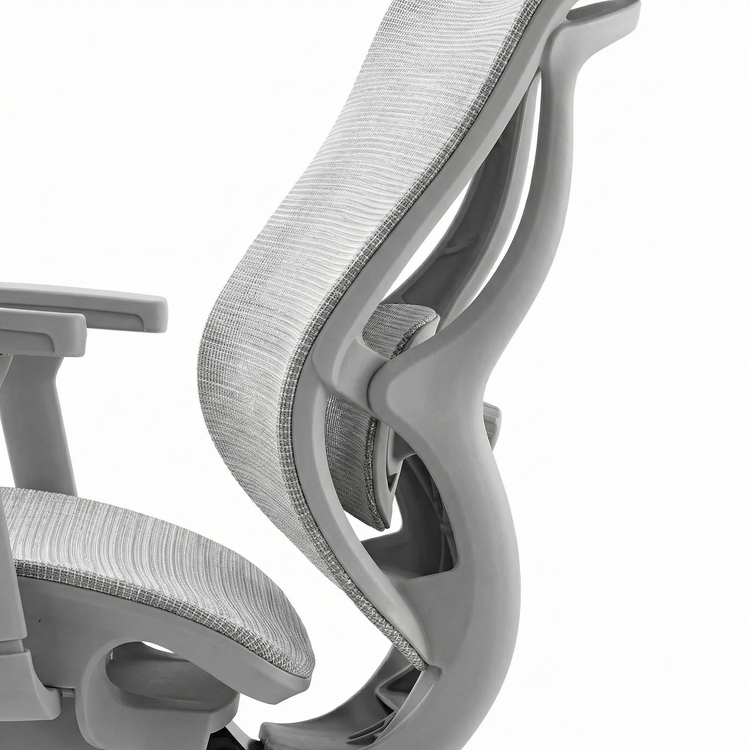 Breathable mesh backrest
