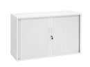 Elegance Roller Door Cabinet 72×120×43 cm with 1 Shelf