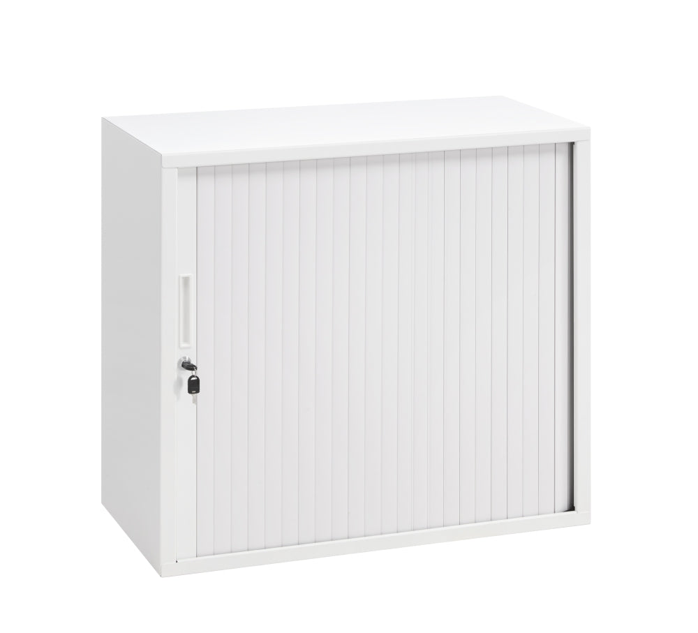 Elegance Roller Door Cabinet 72×80×43 cm with 1 Shelf