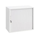 Elegance Roller Door Cabinet 72×80×43 cm with 1 Shelf
