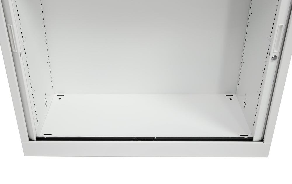 Elegance Roller Door Cabinet 72×120×43 cm with 1 Shelf