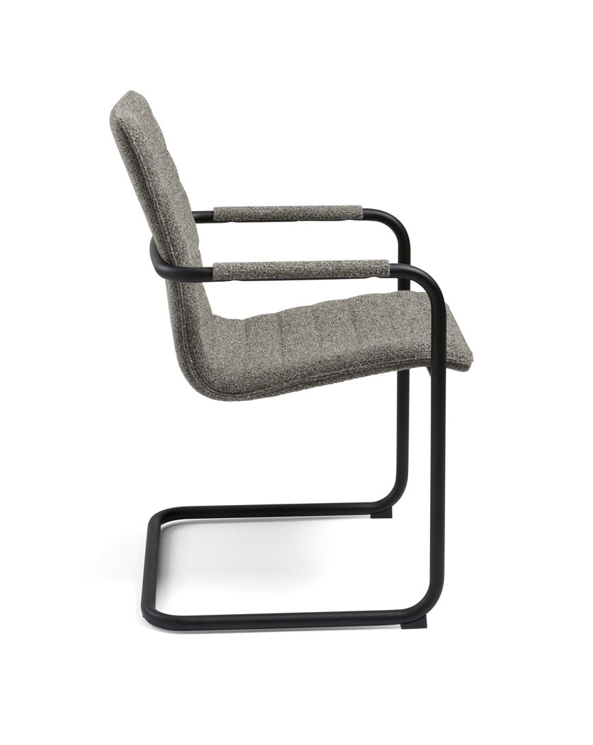 Chaise à base traîneau 05Z Design – Tissu Society