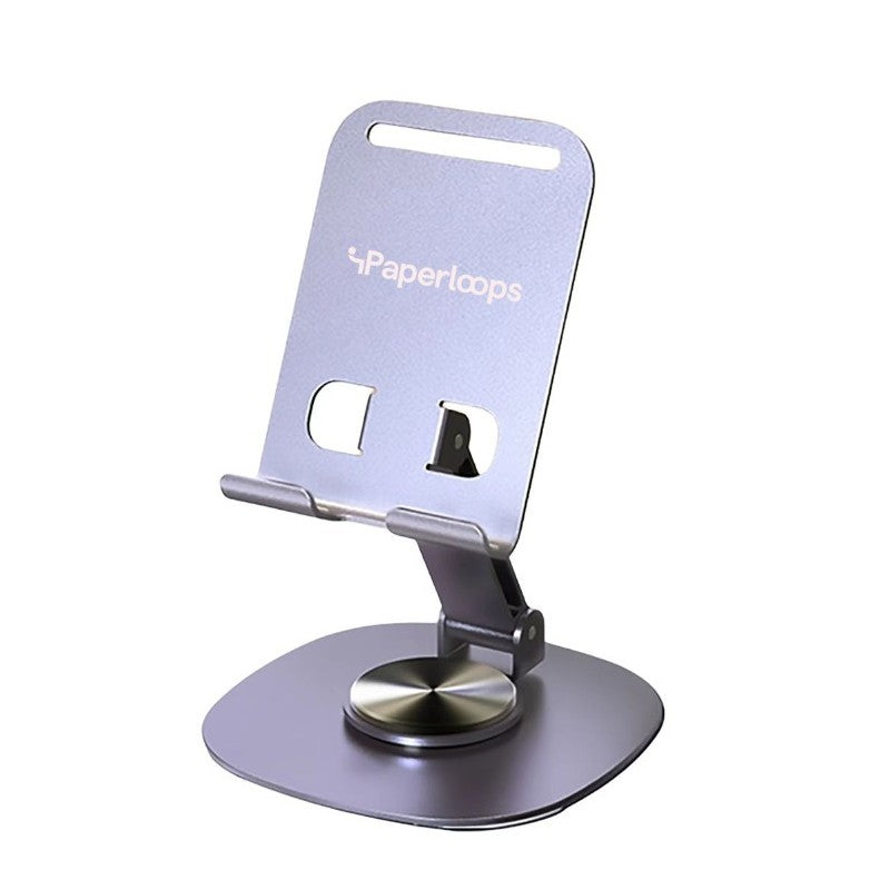 Paperloops Adjustable Phone Stand – Premium Aluminum Design